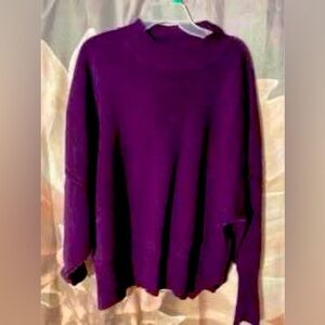 Brand new oversized Zenana XL purple sweater